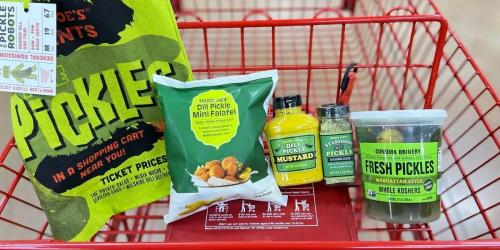 New Trader Joe’s Grocery Items | Pickle Seasoning & Snacks, Ube Flavored Treats + More Fun Finds