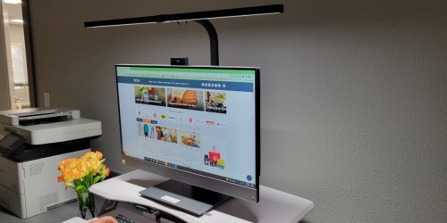 Ultra-Wide Desk Lamp Only $59.49 Shipped on Amazon – Rotatable & Super Bright