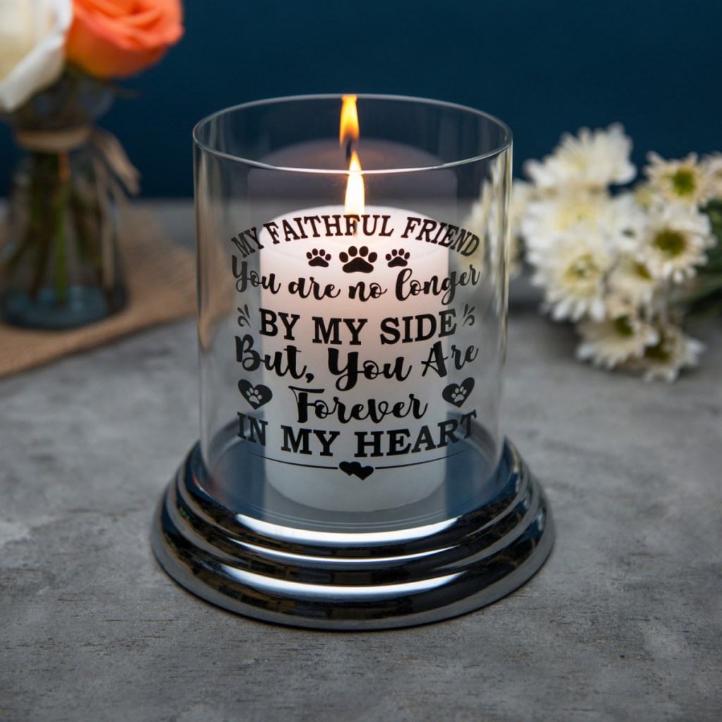 votive candle holder pet memorial