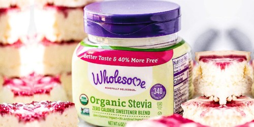 Wholesome Organic Stevia Zero Calorie Sweetener Blend Just $5 Shipped on Amazon