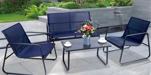 Up to 70% Off Outdoor Furniture & More During the Wayfair Memorial Day Sale | 4-Piece Patio Set Only $152.99 Shipped
