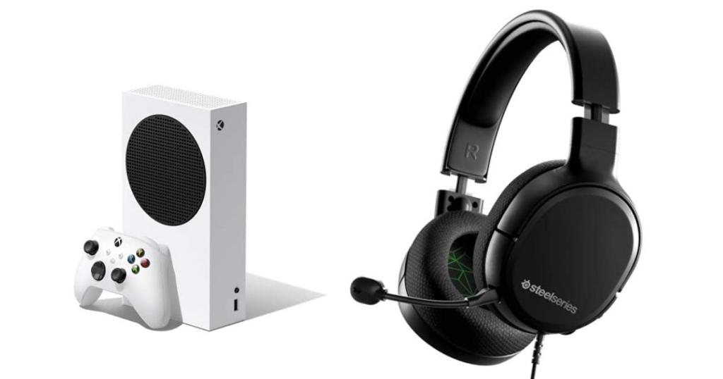 Xbox Series S + SteelSeries Arctis 1 Wired Gaming Headset