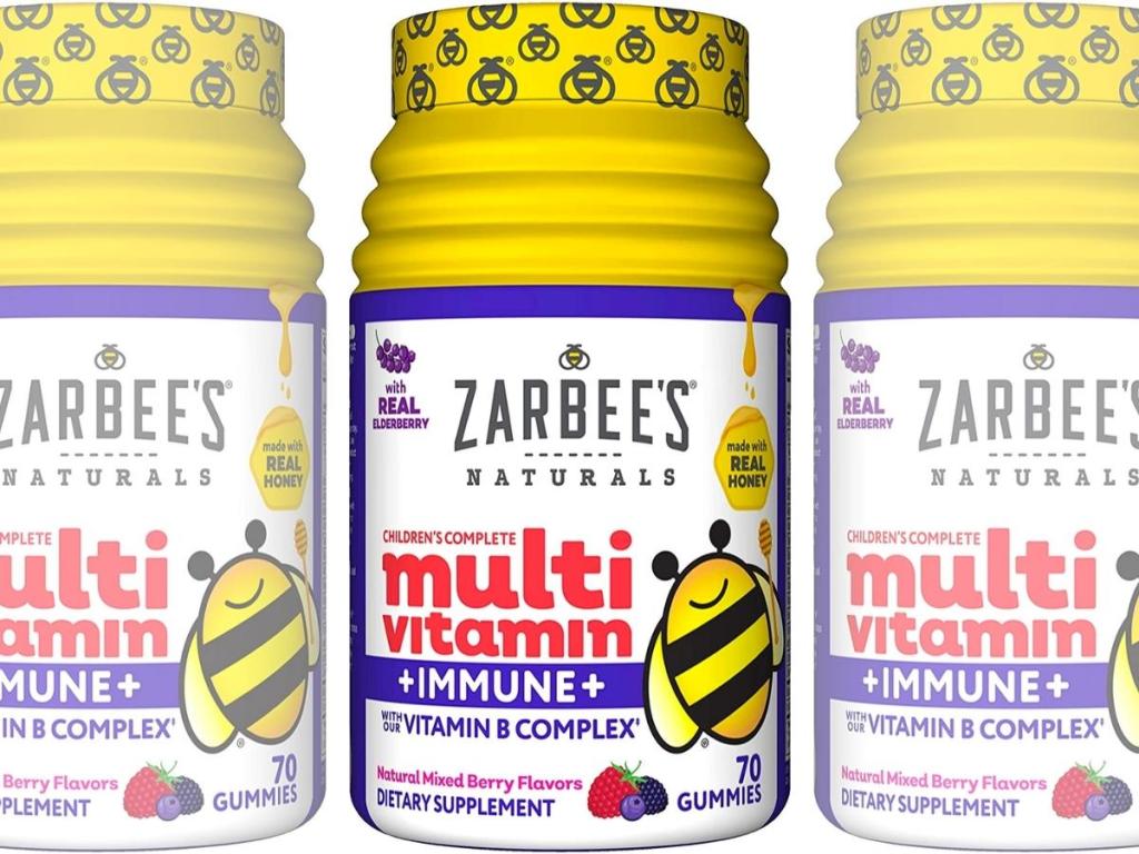 Zarbee's Children's Multivitamin + Immune Gummies 70Count Only 8.83
