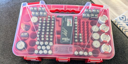 Battery Daddy Organizer & Tester Just $14.99 on Amazon | Thousands of 5-Star Reviews