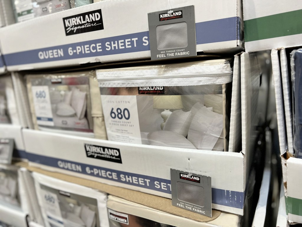 best costco sheets kirkland 680 in-store view