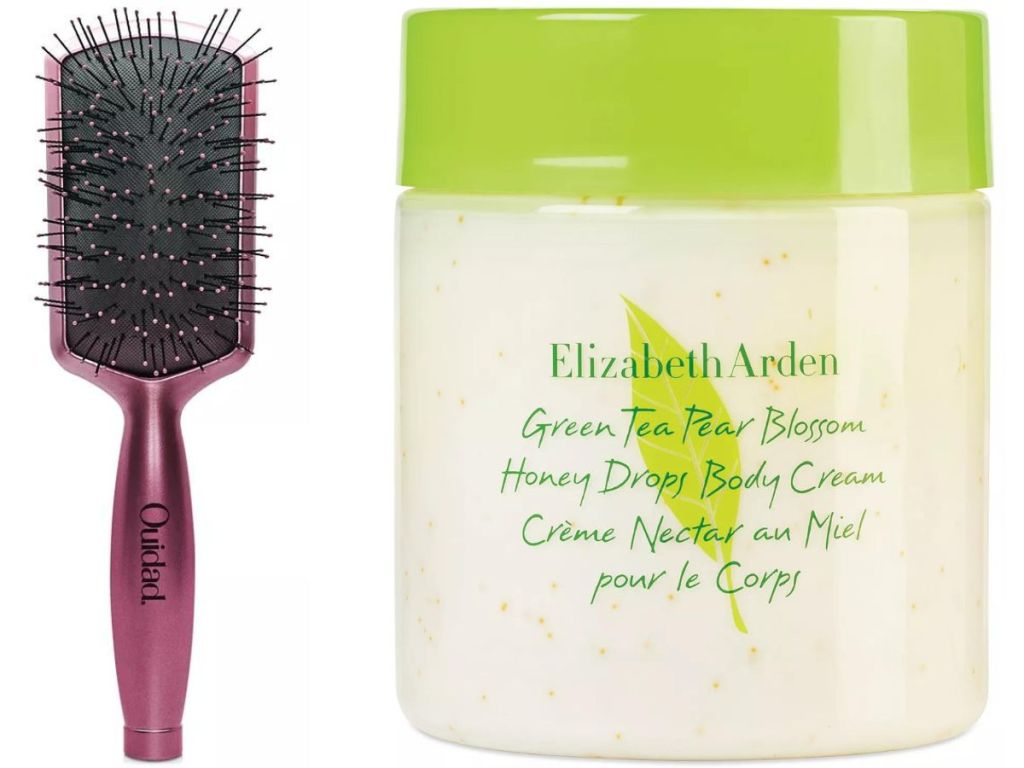 quidad brush and body cream