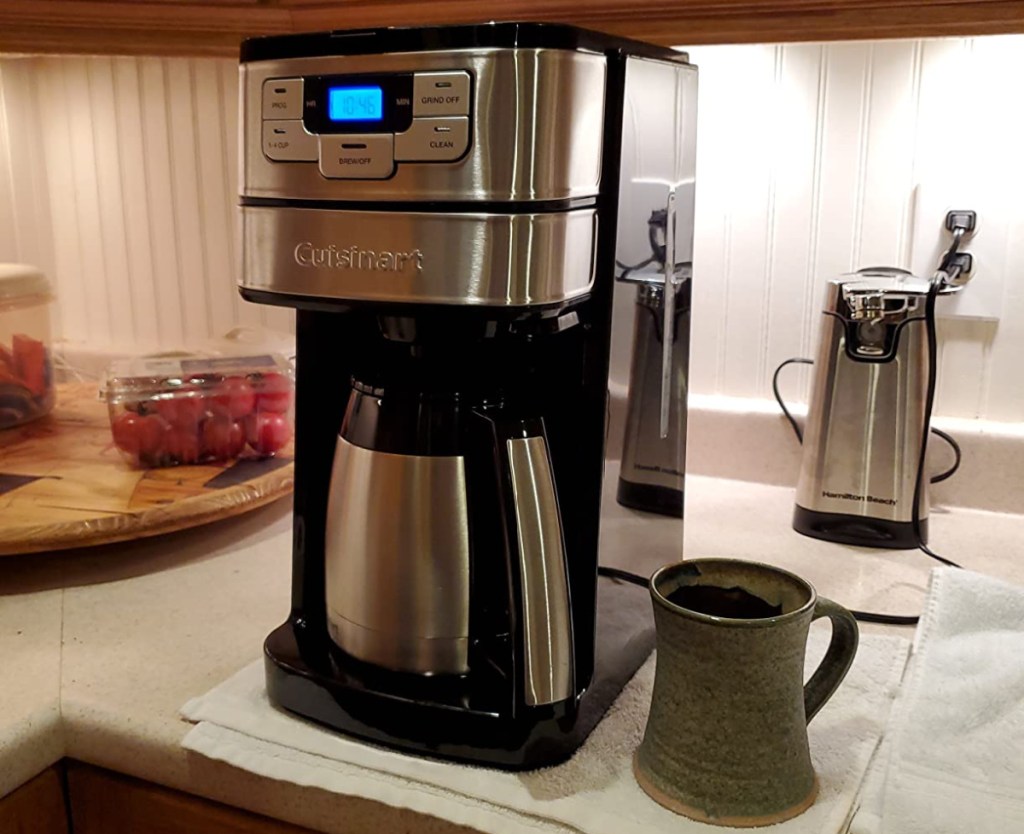 cuisinart with built in grinder coffee maker