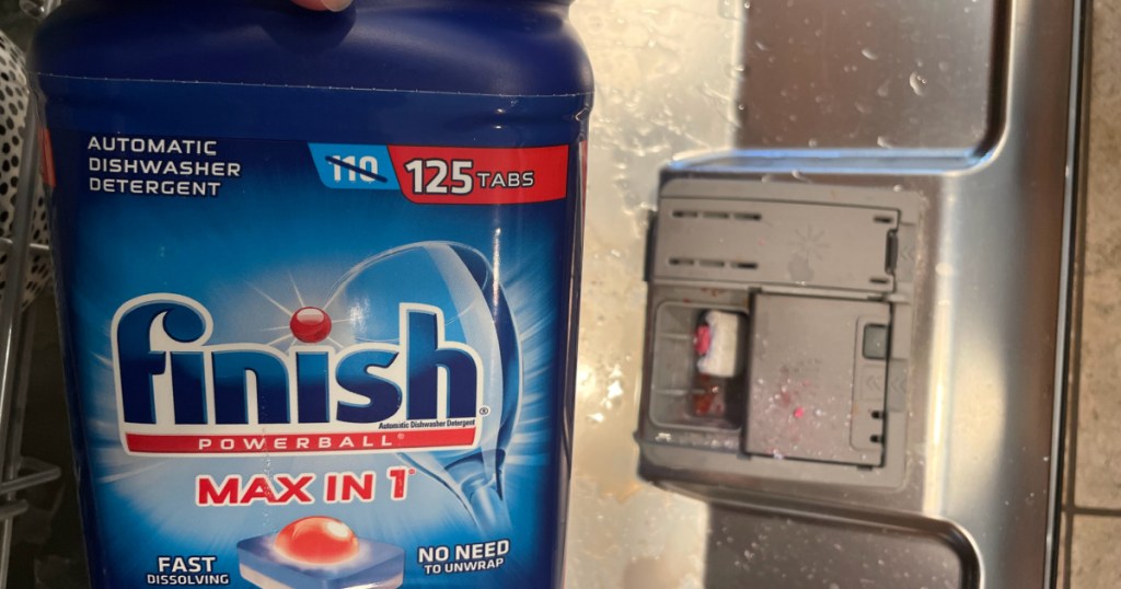 dish washer and detergent