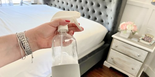 This DIY Wrinkle Release Spray Requires ONLY 2 Ingredients