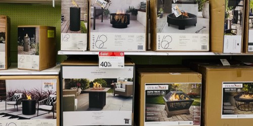 Target Fire Pit Sale: Fire Bowls & Tables from $51 Shipped (Regularly $85)