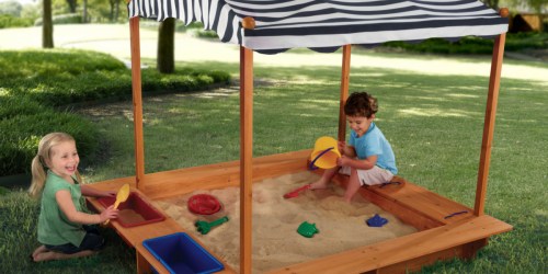 KidKraft Sandbox w/ Canopy & Sand Toys Just $139 Shipped on Amazon | Awesome Reviews