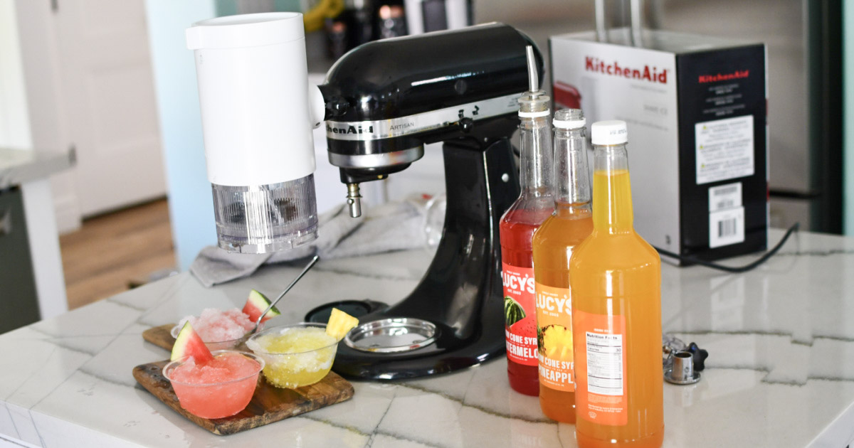 Cool Off This Summer With The New KitchenAid Ice Shaver Attachment!