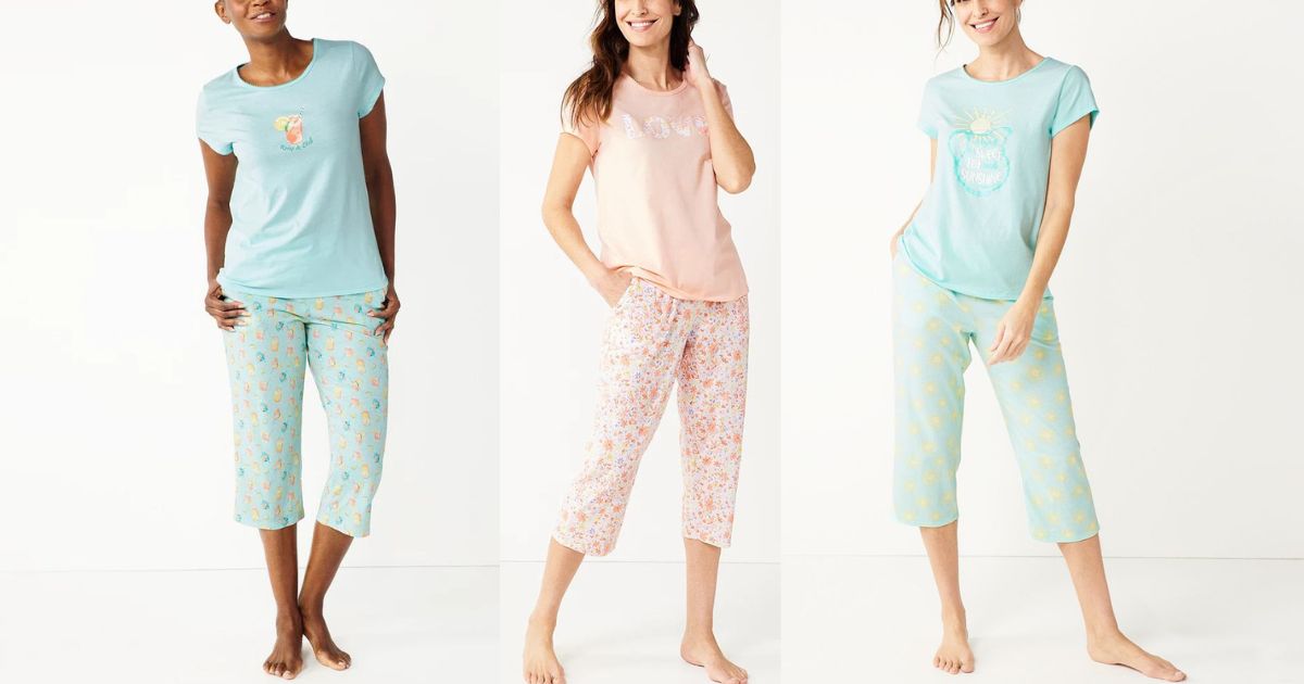 Kohl's Women's Pajama Sets Only $21 (Regularly $40)