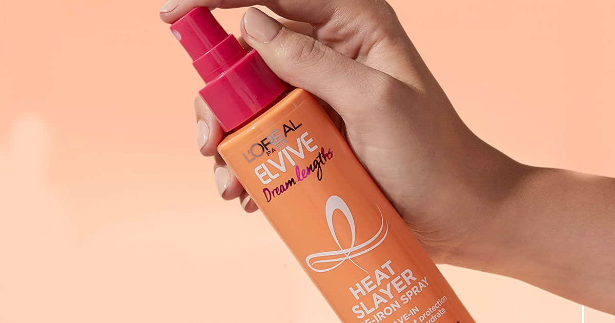 L’Oreal Elvive Heat Protectant Spray Only $4.94 Shipped on Amazon (Regularly $8)