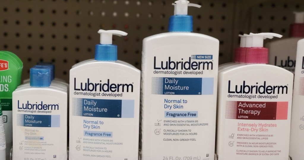 WOW! FIVE Lubriderm Lotions From 3.73 Each After Walgreens Rewards