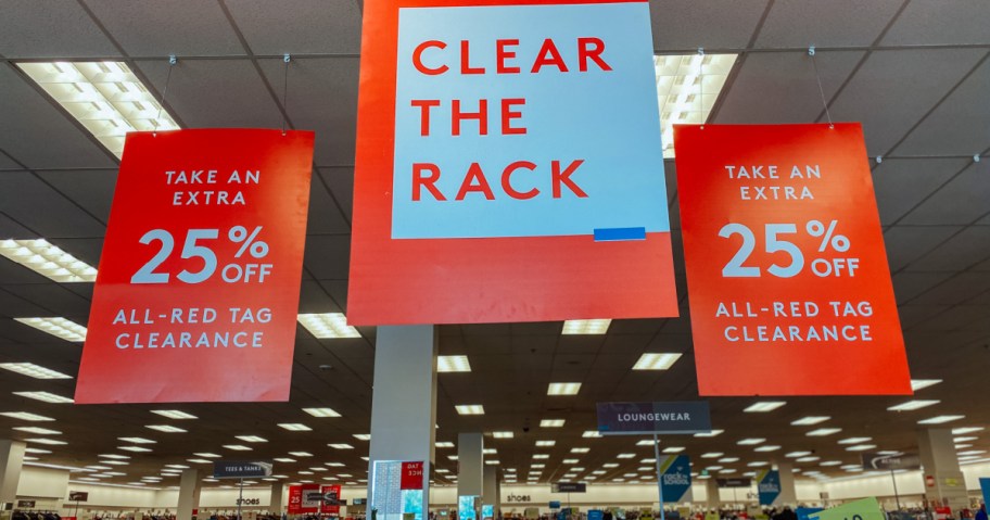 clear the rack signs