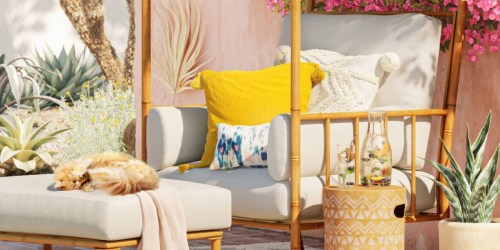 40% Off Target Patio Furniture | Opalhouse Canopy Patio Chair Only $240 Shipped