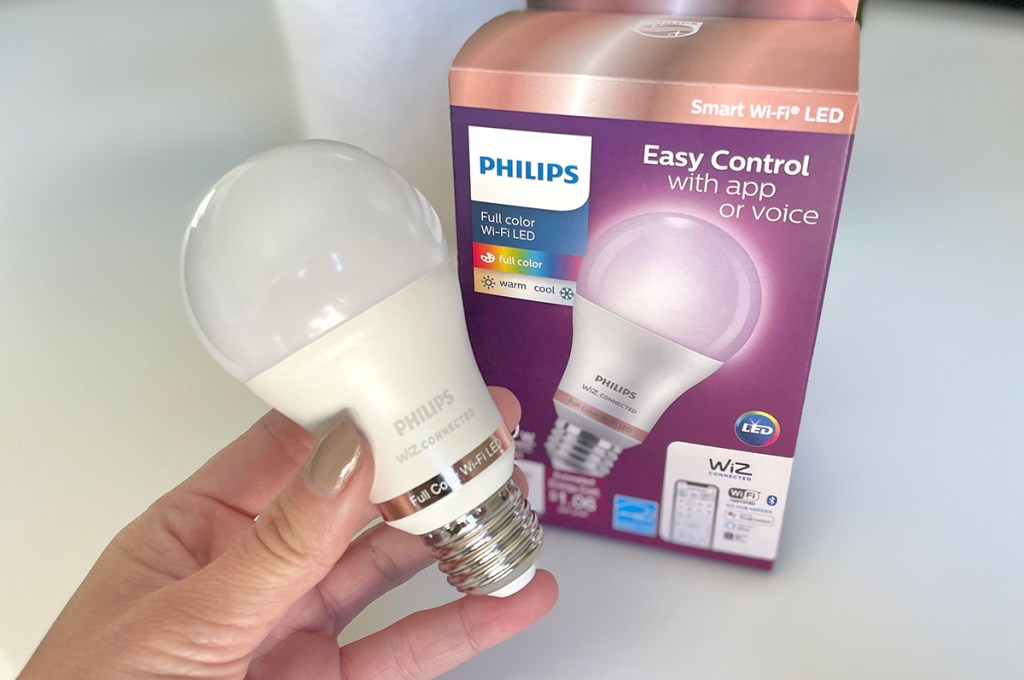 philips wiz led light bulb box