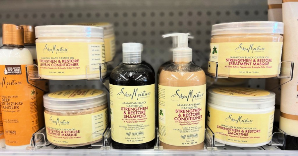 sheamoisture hair products on shelf