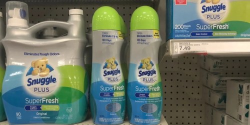 Snuggle SuperFresh In-Wash Scent Booster 19oz Bottle Only $6.29 on Amazon (Regularly $9.49)