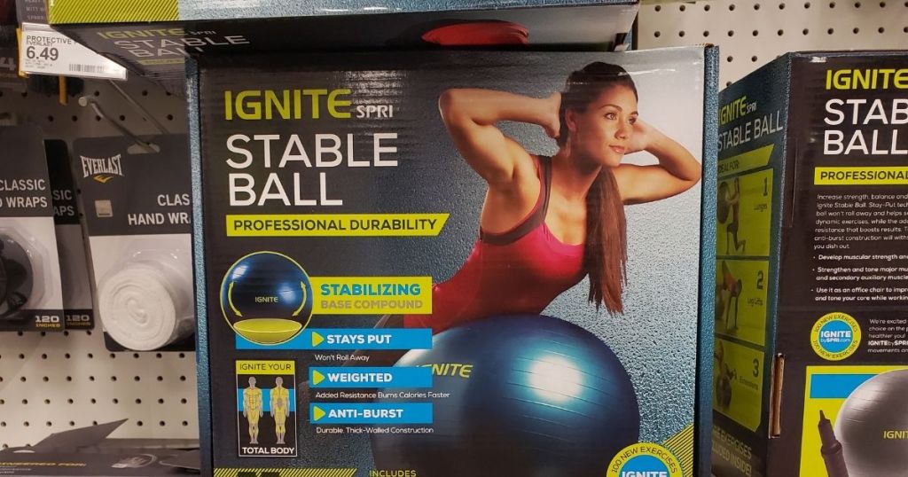 Ignite Stable Ball on store shelf