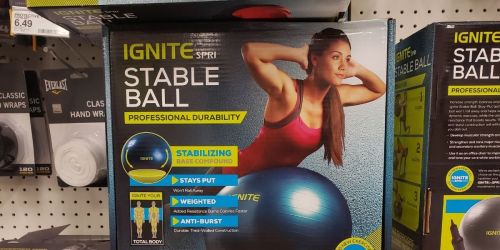 50% Off Fitness Equipment on Target.com | Dumbells, Stable Balls, Kettle Bells & More