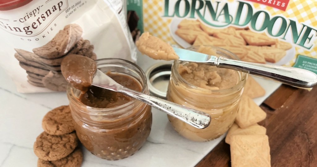 two kinds of cookie butter