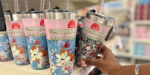 The New Vera Bradley + Coleman Collection Includes Tent, Lounge Chairs, Tumblers & More (Also Available at Target!)