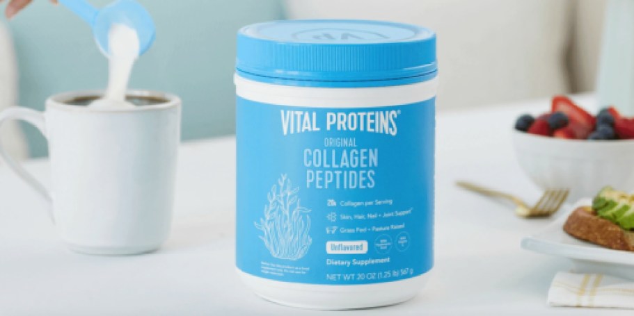 Vital Proteins Collagen Peptides Powder UNDER $18 Shipped on Amazon