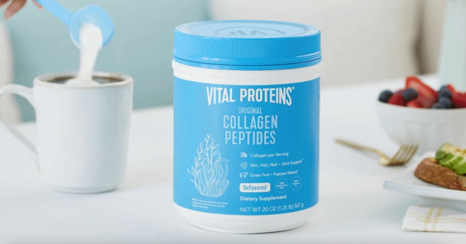Vital Proteins Collagen Peptides Powder UNDER $18 Shipped on Amazon