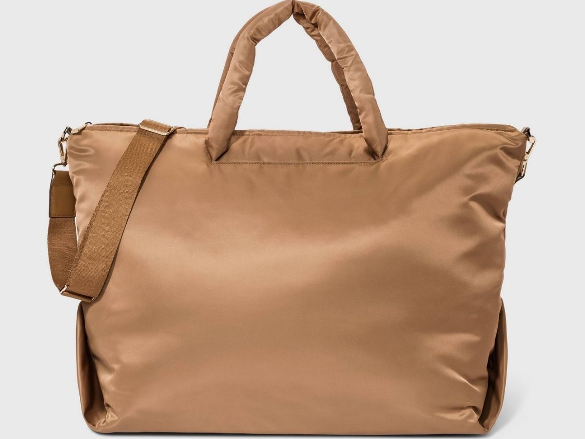 brown A New Day Athleisure Soft Weekender Bag