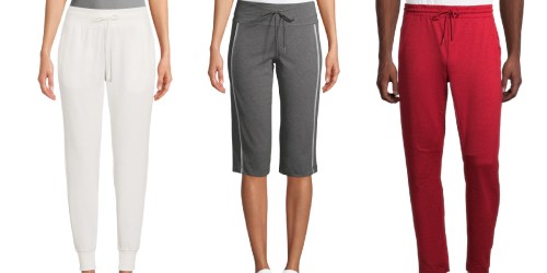 Walmart Athletic Works Men’s & Women’s Clothing from $5 (Includes Plus Sizes)
