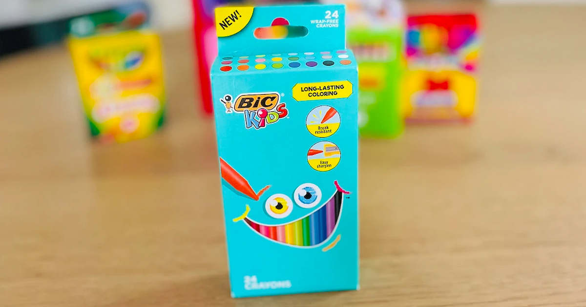 BIC Kids Crayons, Colored Pencils & Markers from 74¢ on OfficeDepot.com