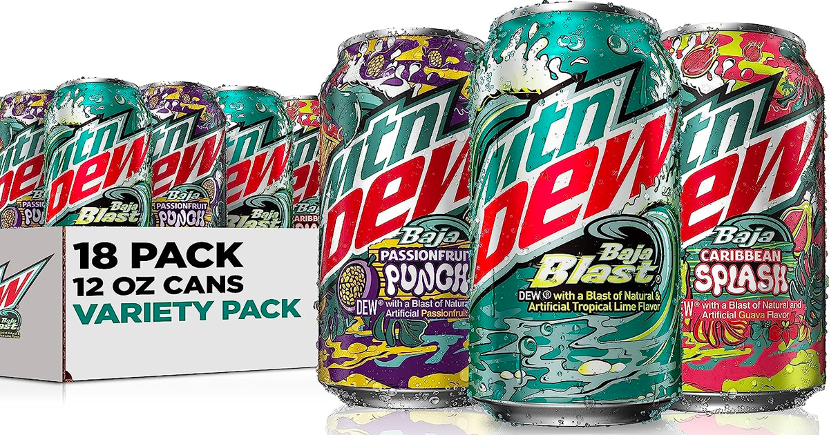 Mountain Dew Baja Blast 12 Pack