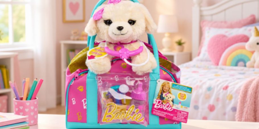 Barbie Puppy Pet 9-Piece Doctor Set Just $15 on Walmart.com (Reg. $35)