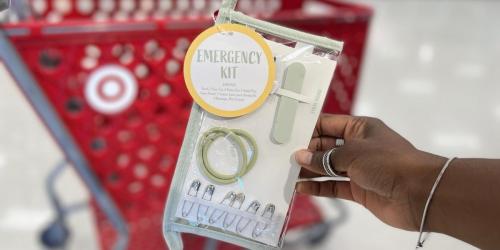 Beauty Emergency Kit Only $3 at Target’s Bullseye Playground | Includes Bobby Pins, Hair Ties, Fashion Tape, & More