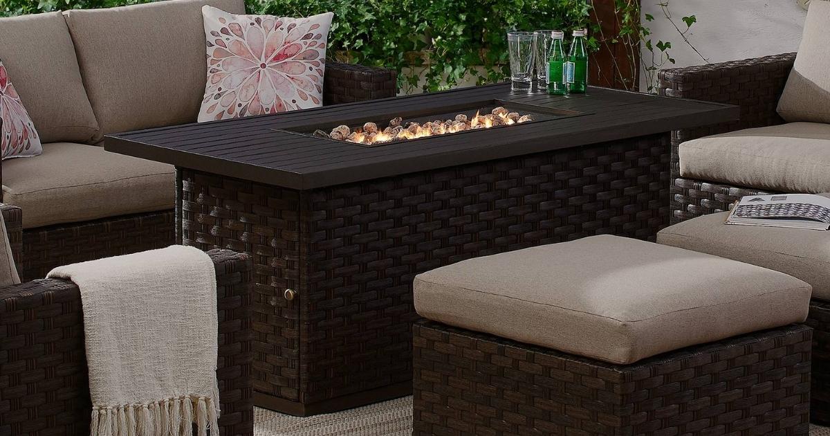 Better Homes & Gardens Fire Pit Patio Table