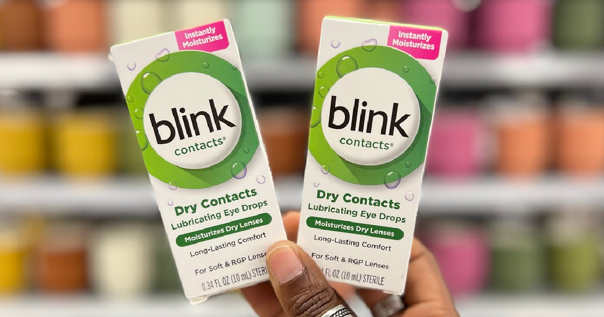 TWO Blink Contacts Eye Drops Just $1.79 on Walgreens.com (Regularly $16)