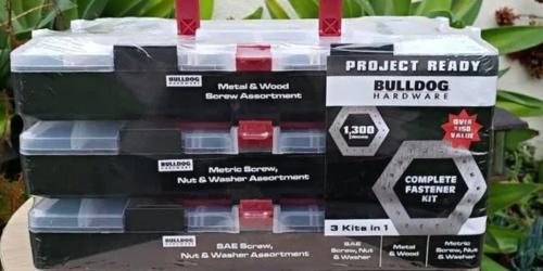 Bulldog Hardware Fasteners 1,300-Piece 3-in-1 Set Only $19.98 on Lowes.com (Regularly $40)