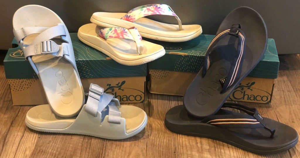 Chaco slides & sandals