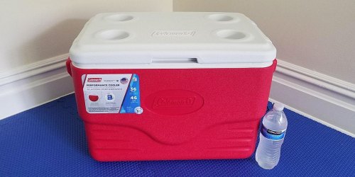 Coleman 36-Quart Cooler w/ Cup Holders Only $20 on Walmart.com (Regularly $35)