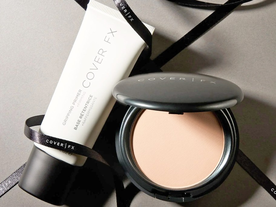 Cover FX primer and powder foundation