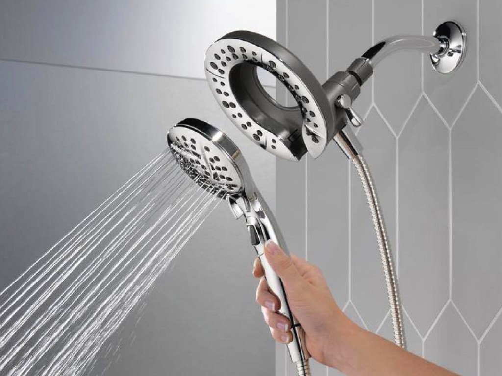 DELTA In2ition Chrome 5-Spray Shower Head