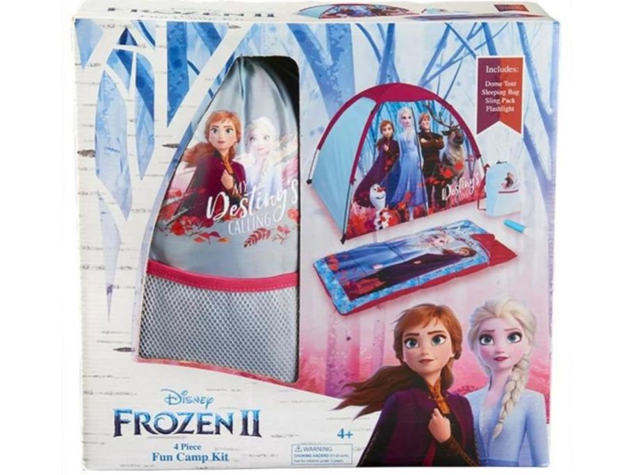 Disney Frozen II Kids 4-Piece Camping Set 