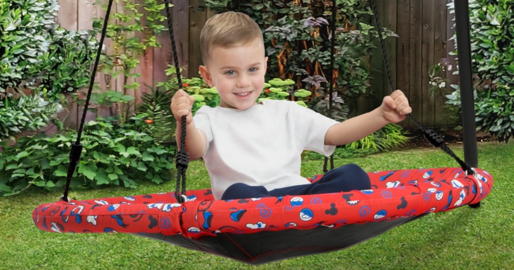Disney Mickey Mouse 40-Inch Saucer Swing