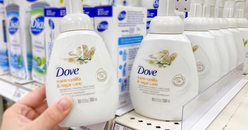 Dove Nourishing Foaming Hand Wash in vanilla scent