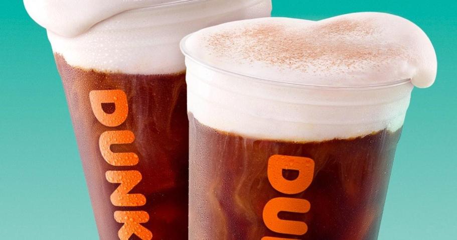 FREE Dunkin’ Cold Brew w/ Any Purchase – Today Only!