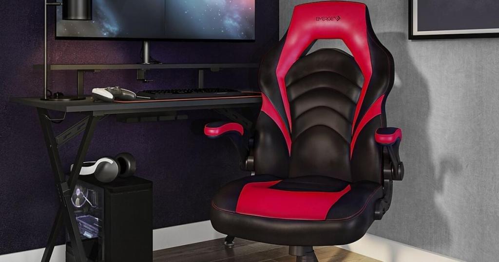 Emerge Vortex Bonded Leather Gaming Chair