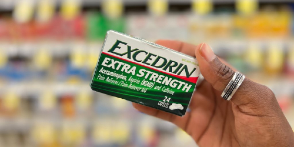 Excedrin Extra Strength Caplets 24-Count Only $1.99 on Walgreens.com