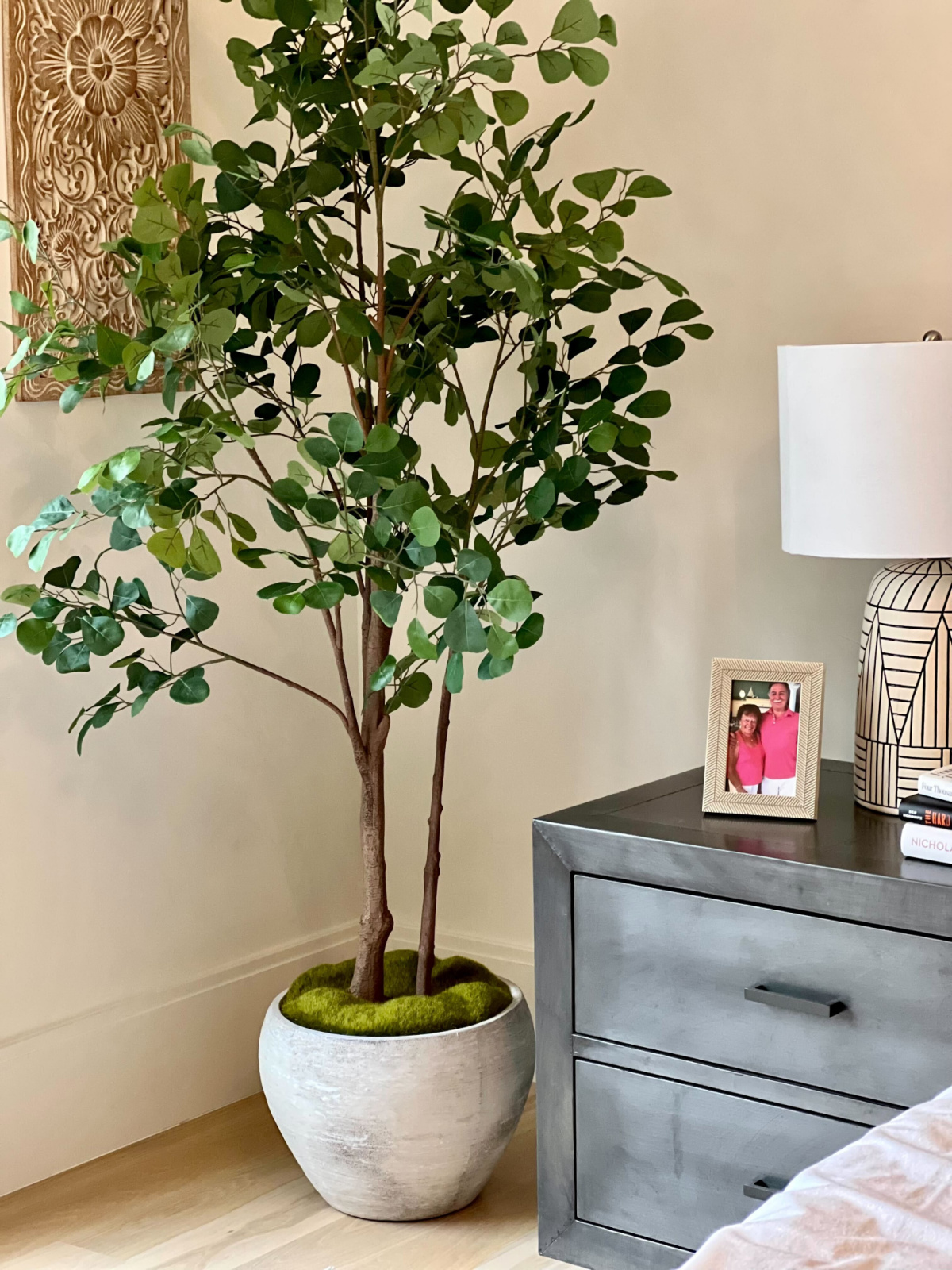 fake plants - ficus tree from target - collin 